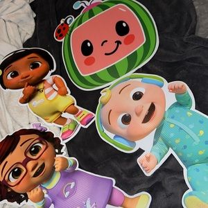 Coco melon cut out characters